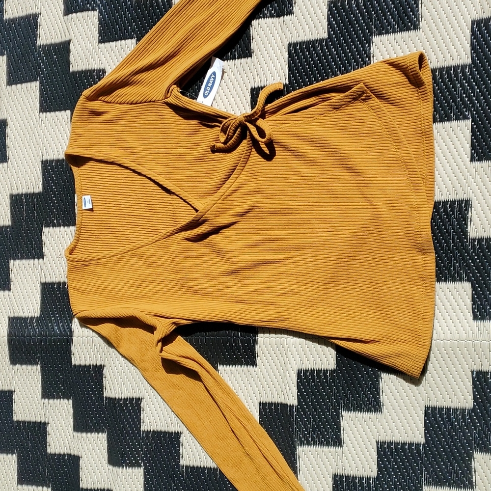 Deep V Wrap Top